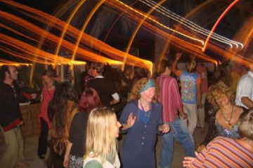 Gallery: NewYears Eve 06 & 20 years Finca dance 6 Finca Argayall (La Gomera)